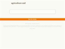 Tablet Screenshot of agriculture.md