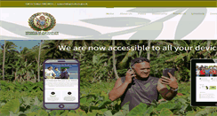 Desktop Screenshot of agriculture.gov.ck